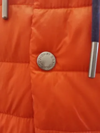 Cazadora Desigual Naranja y Azul