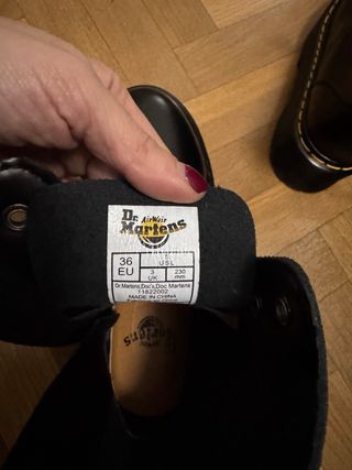 Botas Dr. Martens Negras