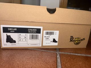 Botas Dr. Martens Negras Piel