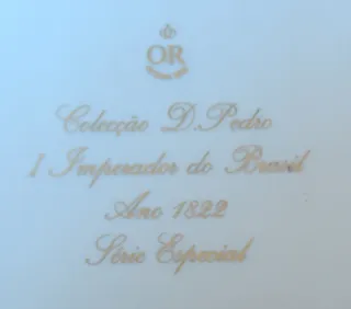 Cenicero Porcelana Imperio Brasil