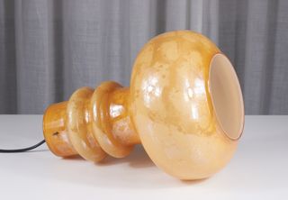 Lampada a sospensione vetro Murano space age '70