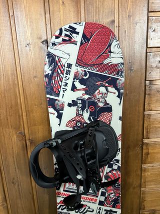 Tabla Snow 135 con Fijaciones