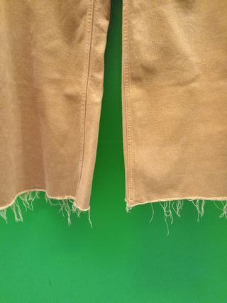 Pantalón vaquero naranja mujer