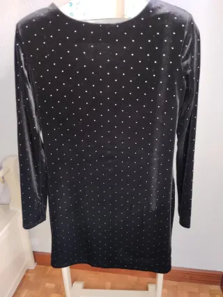 Vestido fiesta negro