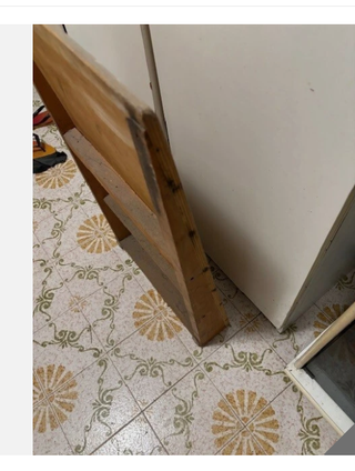 Rampa per scalino sedia a rotelle in legno