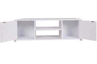 Mueble de salón blanco
