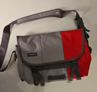 Bolso Timbuk2 Unisex Gris y Rojo