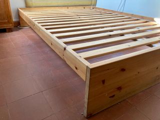 Cama Tovk Ikea Madera 146x207