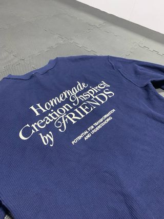 Jersey Zara cropped talla única azul