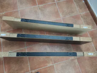 Estanterías de madera para pared