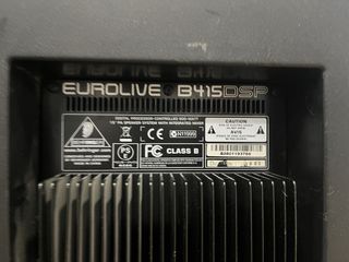 Altavoz Behringer 15 Negro