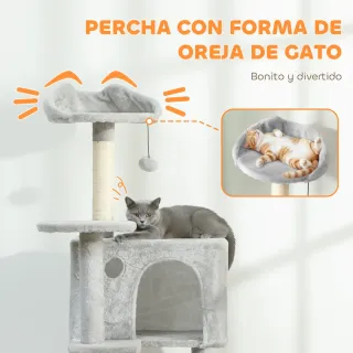 Árbol Rascador Gatos 160cm