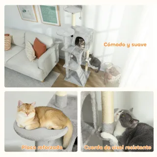 Árbol Rascador Gatos 160cm