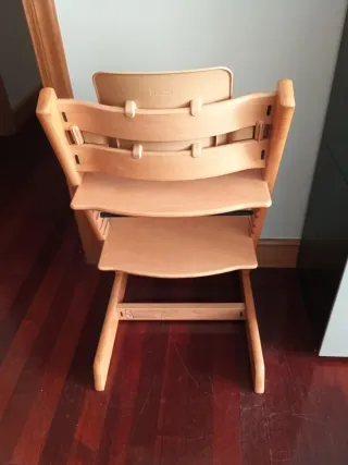 Trona Stokke Tripp Trapp madera con baby set
