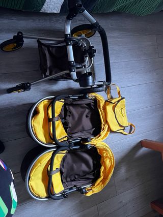Carrito de bebé Miyo amarillo
