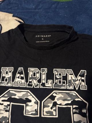 Camiseta Negra Harlem 63 Talla S