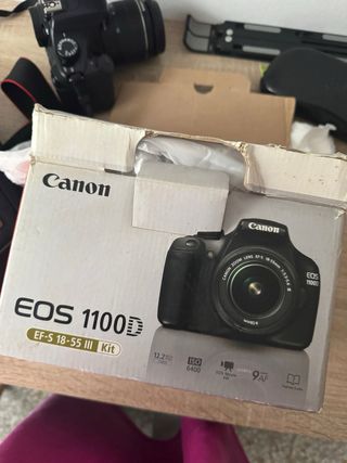 Canon EOS 1100D Cámara Digital Negra