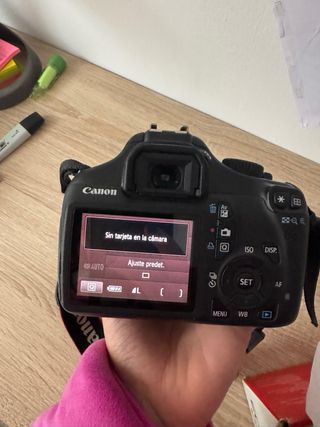 Canon EOS 1100D Cámara Digital Negra