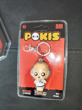 Llavero Pokis Doc Brown Regreso al Futuro