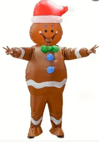 Disfraz Jengibre Hinchable Talla Única