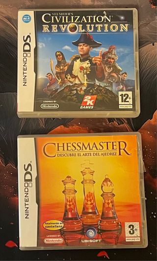 Civilization Revolution y Chessmaster Nintendo DS