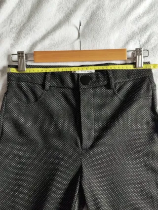 Pantalón negro chino mujer T. 36 gris