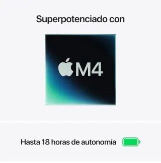 MacBook Air M4 Plata/Gris Espacial