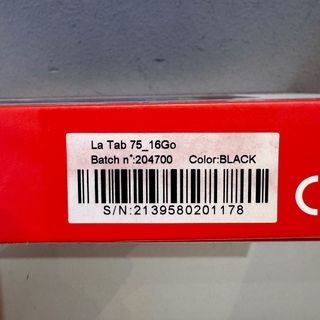 Tablet Logicom La Tab 75 7” Android + cargador