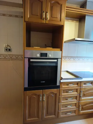 Muebles de cocina madera y metal