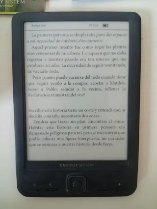 E-reader Energy Sistem Slim 8GB