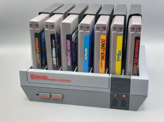 Soporte para juegos Nintendo NES