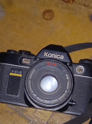 Cámara Konica Hexanon AR 40mm f/1.8