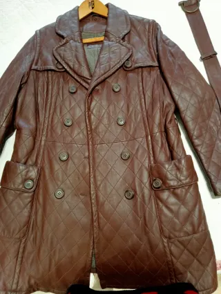 Abrigo Piel Señora Diseño Juvenil