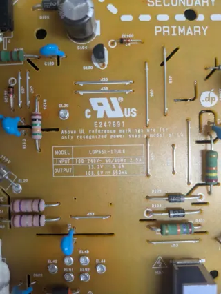 Placa LG 55UK6750PLD