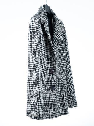 Abrigo Mujer Cuadros María Vizcaino T44