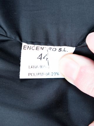 Abrigo Mujer Cuadros María Vizcaino T44