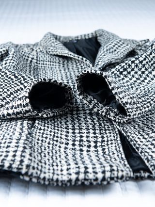 Abrigo Mujer Cuadros María Vizcaino T44