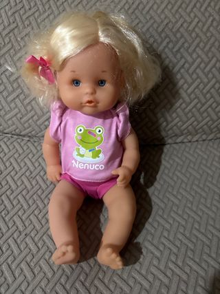Muñeca Nenuco pelo rubio