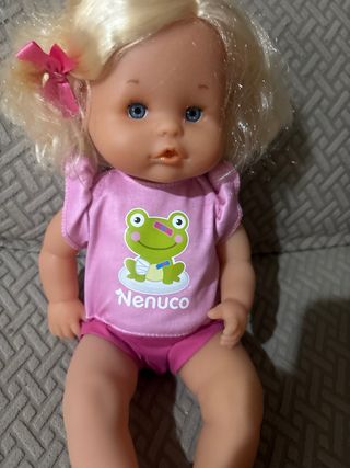 Muñeca Nenuco pelo rubio