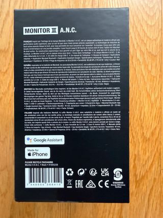 Marshall Monitor II A.N.C. Auriculares Inalámbrico