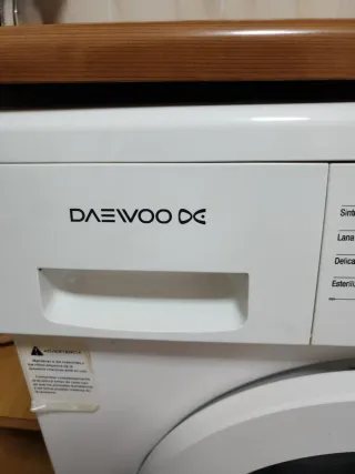 Lavadora Daewoo Blanca NO HAGO ENVÍOS