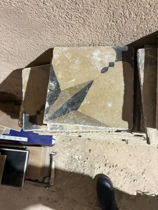 120 Baldosas Suelo Antiguo