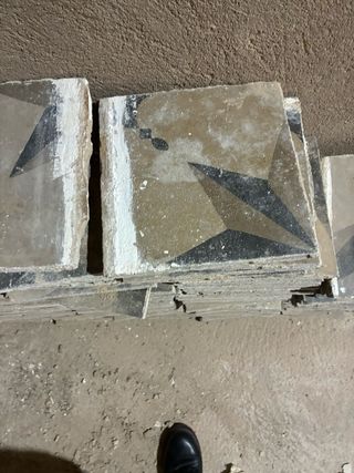 120 Baldosas Suelo Antiguo