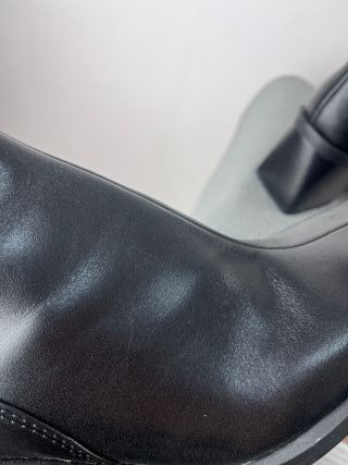 Botines Zara Piel Negro Talla 39