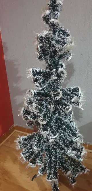 Árbol de Navidad decorado