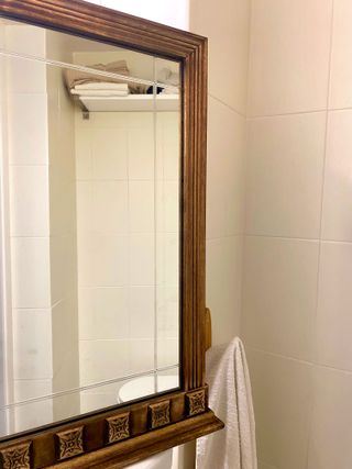 Espejo Vintage Madera Tallada Castellano