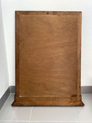 Espejo Vintage Madera Tallada Castellano