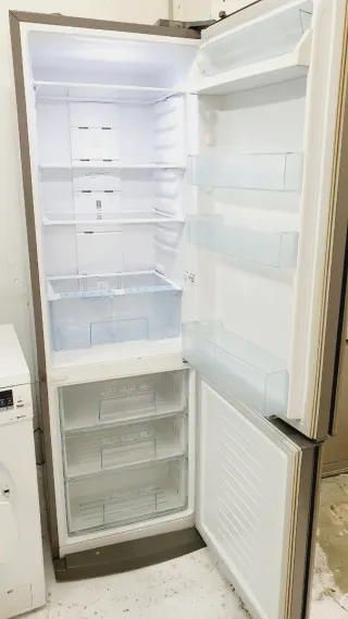 Nevera Daewoo plateada no frost 188×60 clase A ++