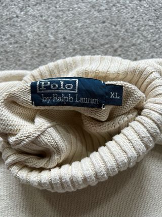 Jersey Polo Ralph Lauren Cuello Alto Beige