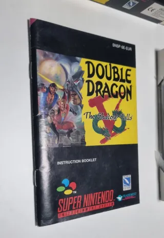 🇪🇺🇪🇸 Double Dragon V shadow Super Nintendo nes